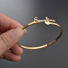 Customized Nameplate Bracelet – Personalized Name Jewelry